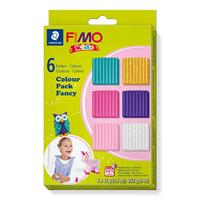 Fimo kids boetseerklei extra kleuren, 6dlg. - thumbnail