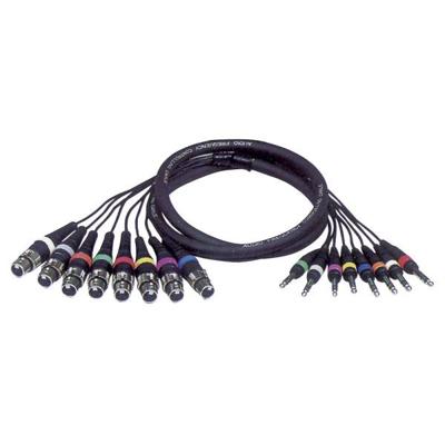 DAP DAP FL67 - 8 XLR female 3P > 8 Jack stereo 6 meter