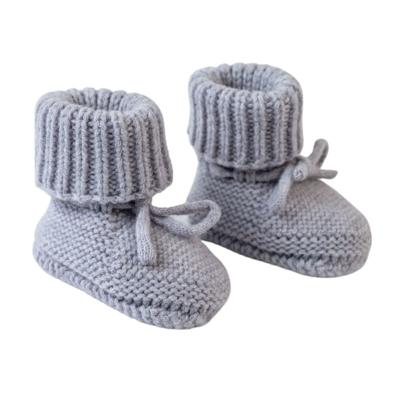 Lodger babyslofjes Merino Wol Drizzle Lodger babyslofjes Merino Wol Drizzle