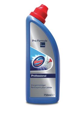 Glorix Pro Formula voegenreiniger gel, fles van 750 ml