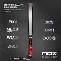 Padel Racket Nox AT10 Luxury Attack 18K Alum 2024 Agustin Tapia - thumbnail