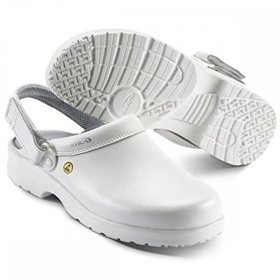 SIKA Fusion Clog ESD m. hielriempje OB SRC - 19467 Wit | Wit | Maat 44 - 5703617108163