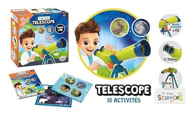 Mini Sciences - Telescoop - BUKI groen Mini Sciences - Telescoop - BUKI groen