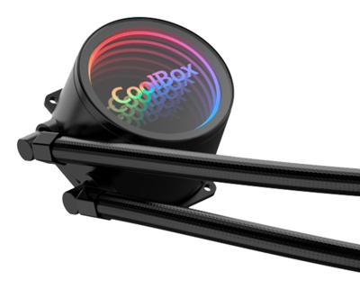 Cooling Base voor Laptop CoolBox COO-KRL240-4-ARB