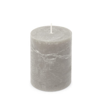 Kaars rustiek 80/110 mm lichtgrijs Spaas - Spaas Kaars rustiek 80/110 mm lichtgrijs Spaas - Spaas