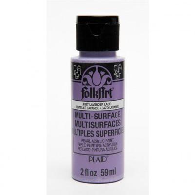 FolkArt • multi-surface pearl lavender lace 59ml