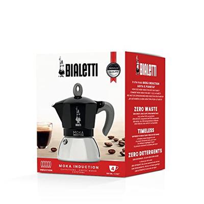 Italiaanse Koffiepot Bialetti 0006934/NP Zwart Aluminium - thumbnail