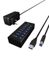 ICY BOX-AC618 7 poorts USB 3.0 hub - thumbnail