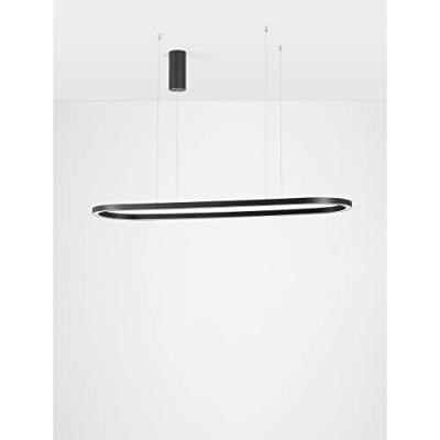 Lyora Ovale hanglampCuppe zwart - 9345624