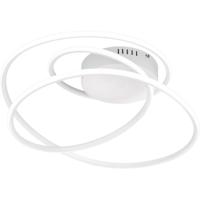 LED Plafondlamp - Plafondverlichting - Trion Bilona - 36W - Natuurlijk Wit 4000K - Dimbaar - Rond - Mat Wit - Aluminium - thumbnail