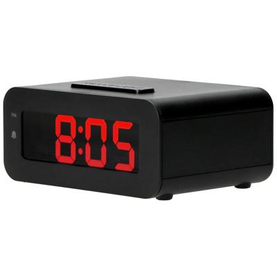 HEMA Wekker digitaal LED met snoer (zwart)