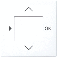 Busch-Jaeger 2CKA006430A0402 Jaloezie-schakelaar, Jaloezie-schakelaar/-knop Afdekking Busch-balance SI Zuiver wit (RAL 9010), Wit 1 stuk(s) - thumbnail