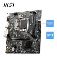 Micro Star International Computer PRO H610M-G Moederbord Socket Intel LGA 1700 Vormfactor Micro-ATX Moederbord chipset Intel® H610 - thumbnail