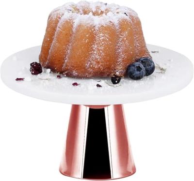 ECHTWERK Taartplateau marmer (Brons, 22 Ø)