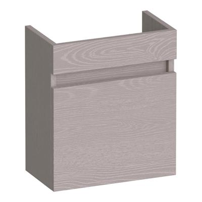 Brauer Joy Fonteinkast - 40 cm - 1 Deur - Greeploos - Rechtsdraaiend - Timber Greige