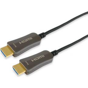 Equip 119433 hdmi 2.0 active optical cable, hdmi type a -> hdmi type a3d, 18 gbit/s, 100m, black
