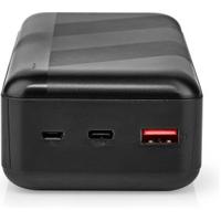 Powerbank | 30000 mAh | 1.5 / 2.0 / 3.0 A | Outputs: 2 | Output: 1x USB-A / 1x USB-C | Inputs: 1x Micro USB / 1x USB-C | PD3.0 20W | Lithium-Polymeer - thumbnail