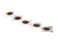 Simson Ronde bandenplakkers 16 mm zwart 8 stuks - thumbnail