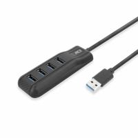 ACT 4-poorts USB 3.2 hub 50cm - thumbnail