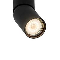 QAZQA Moderne spot zwart - Falo - thumbnail