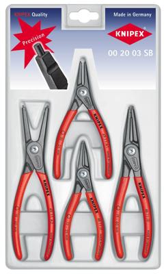 Knipex Borgveertangen set type 48 + 49 4-delig - 00 20 03 SB - 002003SB Knipex Borgveertangen set type 48 + 49 4-delig - 00 20 03 SB - 002003SB