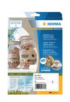 Etiket HERMA 10757 210x148mm silphie bruin 40 stuks - thumbnail
