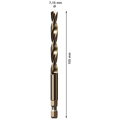 Bosch Accessoires Expert Power Change Plus centreerboor voor gatzaagsystemen HSS-Co 7,15 x 105 mm - 1 stuk(s) - 2608900530 - thumbnail