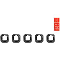 Eurofender bevestigingsplaat tempo square (5st) - thumbnail