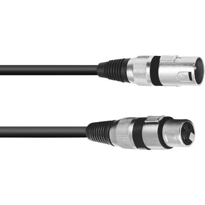 OMNITRONIC XLR Cable 3-pin 1m bk