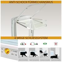 FERPLAST Swing 15 - Groot hondenluik, bruin - thumbnail