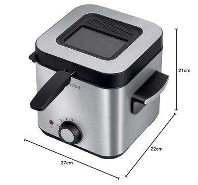 Sencor SFR 6200SS Frituurpan Grijs