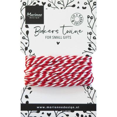 Marianne Design • bakers twine red & white