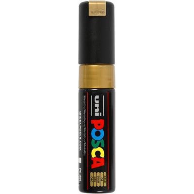 Uni POSCA paintmarker PC-8K, 8 mm, goud Uni POSCA paintmarker PC-8K, 8 mm, goud