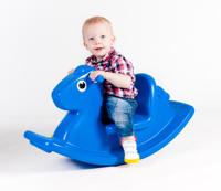 Little Tikes Rocking Horse 42.6x29x85.5 cm Blauw - thumbnail