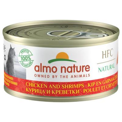 Almo Nature HFC Natural kattenvoer kip & garnaal 70g