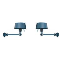 Tonone Bolt Bed Underfit wandlamp met stekker set van 2 Thunder Blue - thumbnail