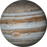 Noordwand Komar Dots Behangcirkel Jupiter - D1-017 - thumbnail