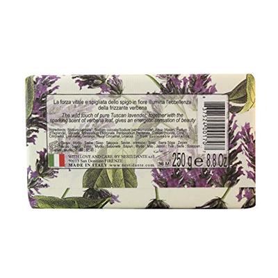 Nesti Dante romantica wild tuscan lavender & verbena zeep 250gr.