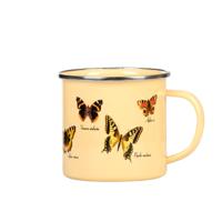 Esschert Design Emaille mok vlinders - thumbnail