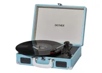 Denver VPL-120 USB-platenspeler Blauw - thumbnail