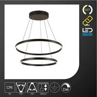 SLV ONE DOUBLE 1004767 LED-hanglamp LED vast ingebouwd 49.23 W Zwart - thumbnail