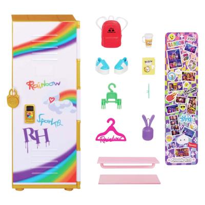 MGA Entertainment Rainbow high kluisje speelset met accessoires