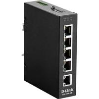 D-LINK DIS-100G-5W 5-poorts Unmanaged Industrie Switch met 5 x 10/100/1000BaseTX poorten - thumbnail