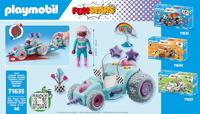 PLAYMOBIL 71635 Eenhoornmeisje en kart, Funstars, 46 stuks, vanaf 4 jaar - thumbnail