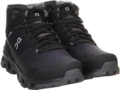 ON Cloudrock 2 Waterproof Hoge Wandelschoen Heren Black | Eclipse 42,5