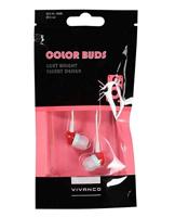 Vivanco SR 3 red in-ear stereo oordopjes (3,5 mm jackstekker, 1,2 m) rood - thumbnail