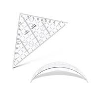 Aristo AR-1550-4 Geodriehoek Flexibel 14 cm Transparant - thumbnail