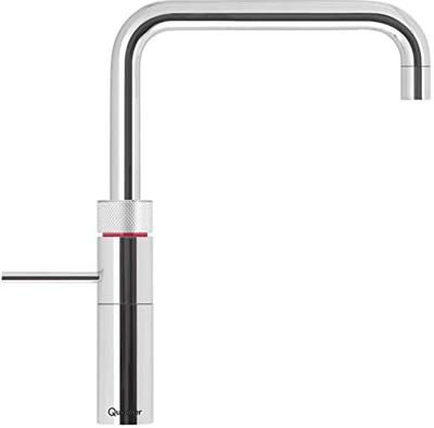 Quooker Fusion Square Keukenkraan - Kokend - Warm & Koud Water - Kindveilige Dubbeldruk - Chroom