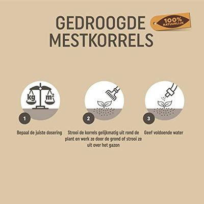Pokon gedroogde mest korrel 5 kg - thumbnail