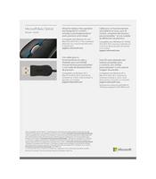 Microsoft Basic Optical Mouse muis Ambidextrous USB Type-A Optisch 800 DPI - thumbnail